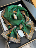 Chicmy-Urban Leopard Printed Silk Imitation Scarf