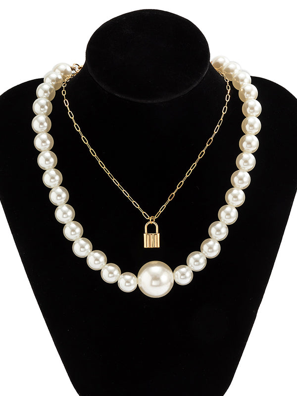 Chicmy-Statement Pearl Necklaces Accessories