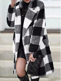 ChicmyShawl Collar Fluff/Granular Fleece Fabric Casual Other Coat