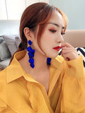 Chicmy-Stylish Tasseled Acrylic Earrings Accessories