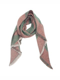 Chicmy-Diamond-Patterned Fringed Keep Warm Shawl&Scarf