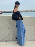 Chicmy-Urban Blue Wide Leg Jean Pants