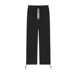 Chicmy-Korean style, Korean men's outfit, minimalist style, street fashion No. 1741 PLEATED DRAWSTRING SWEATPANTS