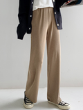 Chicmy-Plain Casual Loose Pants