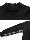 Chicmy-Original Split-Joint False Two Sweatshirt Tops