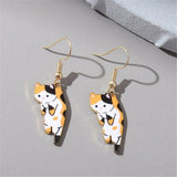 Chicmy-2023 New Funny Small Black Cat Earring for Women Girl Fashion Cute Animal Earrings Fashion Party Jewelry Gifts Wholesale