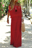 CHICMY-Women's Spring and Summer Outfits, Casual and Fashionable Off Shoulder Holiday Maxi Dress