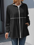 ChicmyCasual Shawl Collar water proof Jacket
