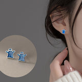 Chicmy-2023 New Funny Small Black Cat Earring for Women Girl Fashion Cute Animal Earrings Fashion Party Jewelry Gifts Wholesale