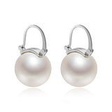 Chicmy-Black Pearl Earrings  Available in White Champagne Grey Gold and Black  Pearl Dangle Earrings