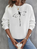 ChicmyDragonfly Casual Sweatshirt