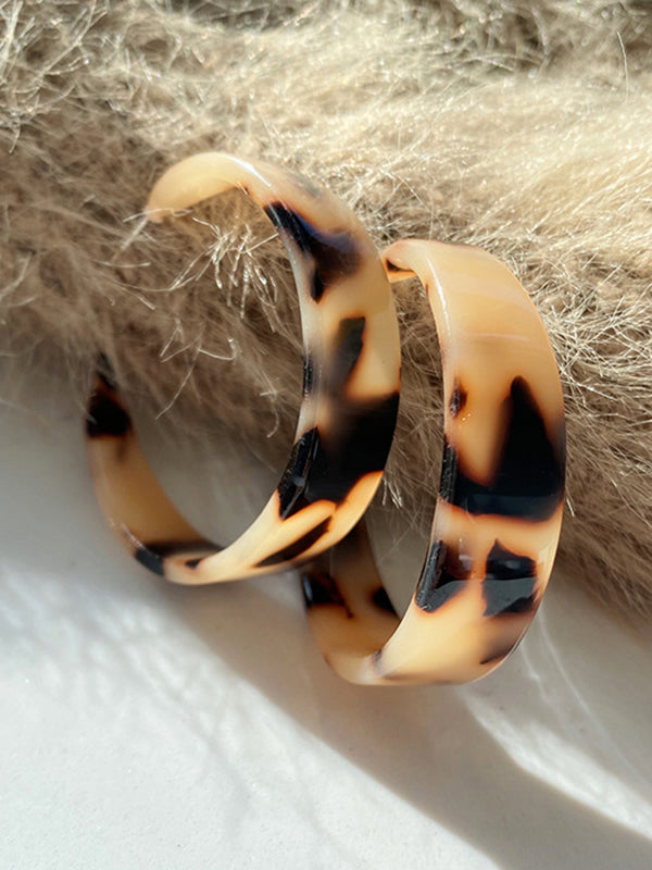 Chicmy-Original Leopard Geometric Earrings