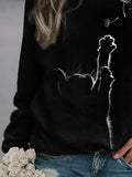 ChicmyJFN Dandelion Cat Long Sleeves Sweatshirts