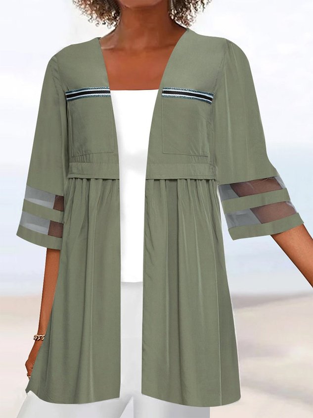 ChicmyWrap Casual Ruched Loose Kimono