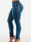 ChicmyRegular Fit Casual Plain Jeans