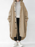 ChicmyCasual Loose Hoodie Trench Coat