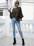 Chicmy-Casual Loose 6 Colors Off-The-Shoulder Long Sleeves Sweater Top