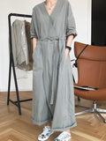 Chicmy-Original Empire Elasticity Wide Leg Jumpsuits