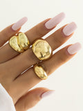 Chicmy-Adjustable Geometric Rings Accessories