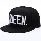 Chicmy-1PC KING QUEEN Embroidered Caps Lover Men Women