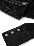 Chicmy-Original Solid Punk Denim Outerwear