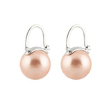 Chicmy-Black Pearl Earrings  Available in White Champagne Grey Gold and Black  Pearl Dangle Earrings