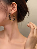 Chicmy-Original Leopard Geometric Earrings
