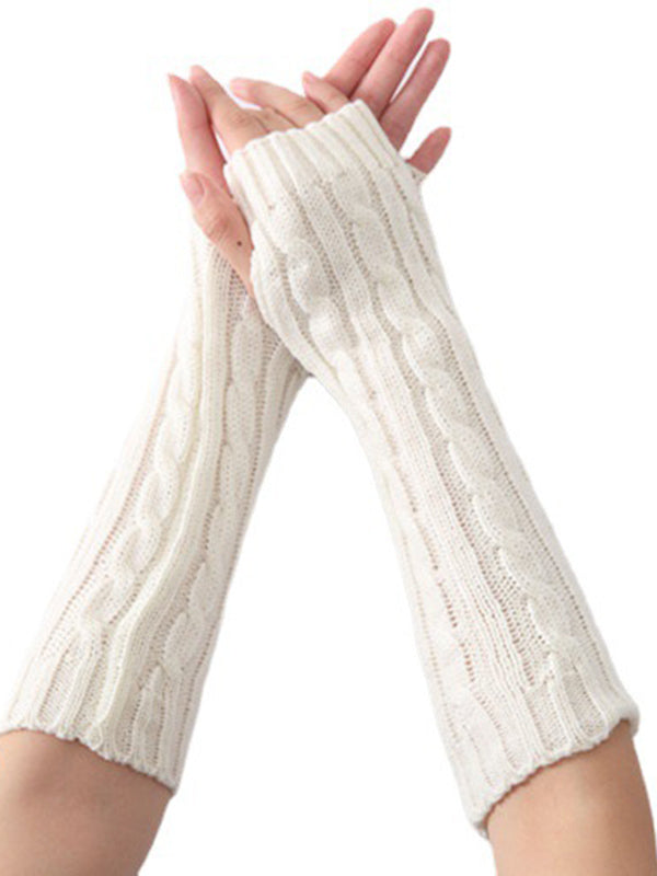 Chicmy-Jacquard 5 Colors Knitting Sleevelet
