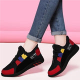 Christmas Gift Chicmy Women Sneakers Fashion Mixed Colors Breathble Women Vulcanized Shoes Women Mesh Women Casual Shoes Tenis Feminino 06-15