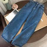 Chicmy Streetwear Fashion Jeans Women High Waist Women Ladies Wide Leg Pants Women Pants Jean Denim Bagge Mom Jeans