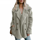 Chicmy Teddy Coat Women Faux Fur Coats Long Sleeve Fluffy Fur Jackets Winter Warm Female Jacket Oversized Women Casual Winter Coat 2023