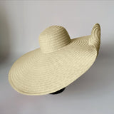 Chicmy Ladies Summer Oversized Hats Women Floppy Big Beach Hat Fashion Foldable Vacation Sun Visor Caps 70Cm 21 Style