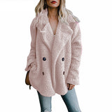 Chicmy Teddy Coat Women Faux Fur Coats Long Sleeve Fluffy Fur Jackets Winter Warm Female Jacket Oversized Women Casual Winter Coat 2023