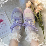 Chicmy Japanese student sweet lolita shoes  flat platform shoes  thick bottom casual sports shoes  college style  comfortable women cos