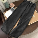 Chicmy Streetwear Fashion Jeans Women High Waist Women Ladies Wide Leg Pants Women Pants Jean Denim Bagge Mom Jeans