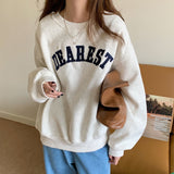 Chicmy Oversized Hoodie Aesthetic Round Neckfashion Sweetshirts Casual Clothes For Women Full Sleeve Ladies Elegant Loose Sweatshirt