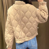 Chicmy Winter Coat Short Down Jacket Women Parkas Loose Solid Coat Light Slim Streetwear Jacket Female Chic Outerwear