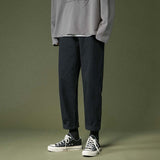 Chicmy-Korean style, Korean men's outfit, minimalist style, street fashion No. 5152 JAPANESE CASUAL STRAIGHT PANTS