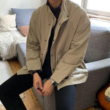 Chicmy-Korean style, Korean men's outfit, minimalist style, street fashion No. 514 COLLARED JK