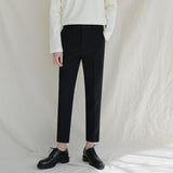 Chicmy-Korean style, Korean men's outfit, minimalist style, street fashion CROPPED PANTS