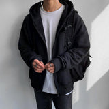 ChicMy-Fall Outfits -Korean style, Korean men's outfit, minimalist style, street fashion Spring Outfits, Autumn Outfits Winter Outfits ZIP UP HOODIE