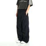 Chicmy-Korean style, Korean men's outfit, minimalist style, street fashion No. 9602 WIDE STRAIGHT TOOLING PANTS