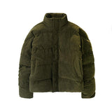 Chicmy-Korean style, Korean men's outfit, minimalist style, street fashion No. 325 CORDUROY PUFFER JK