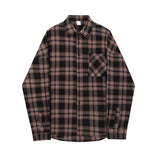 Chicmy-Korean style, Korean men's outfit, minimalist style, street fashion PLAID SHIRT Spring Outfits, Autumn Outfits