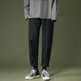 Chicmy-Korean style, Korean men's outfit, minimalist style, street fashion No. 5152 JAPANESE CASUAL STRAIGHT PANTS