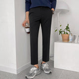 Chicmy-Korean style, Korean men's outfit, minimalist style, street fashion No. 4291 SLIM CASUAL PANTS