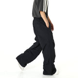 Chicmy-Korean style, Korean men's outfit, minimalist style, street fashion No. 9602 WIDE STRAIGHT TOOLING PANTS