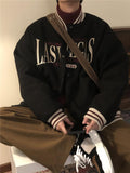 Chicmy-Korean style, Korean men's outfit, minimalist style, street fashion LAS VEGAS VARSITY JACKET