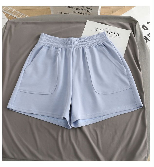 ChicmyCasual Pockets Plain Shorts