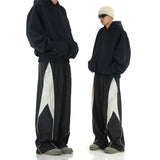 Chicmy-Korean style, Korean men's outfit, minimalist style, street fashion No. 9717 RETRO STYLE SPO PANTS